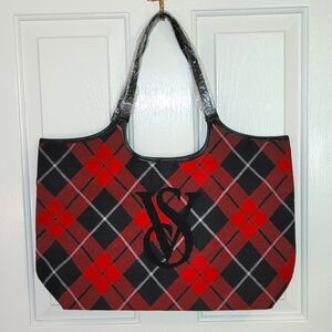Victoria's Secret Plaid Tote